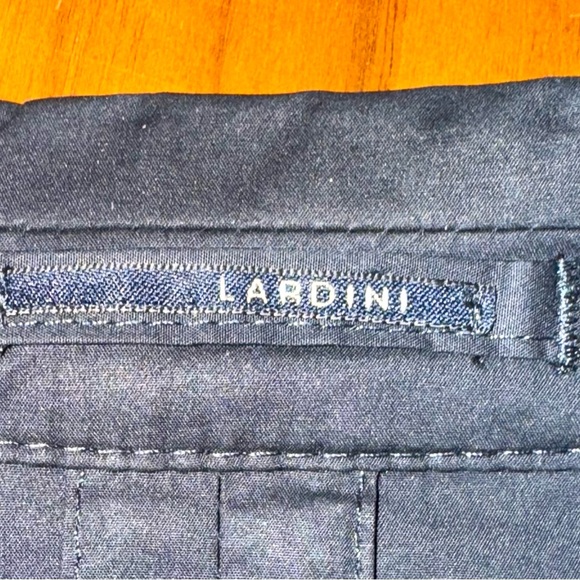 Lardini Black Cotton Sport Coat/ Jacket, size 48 Like New - Picture 3 of 12